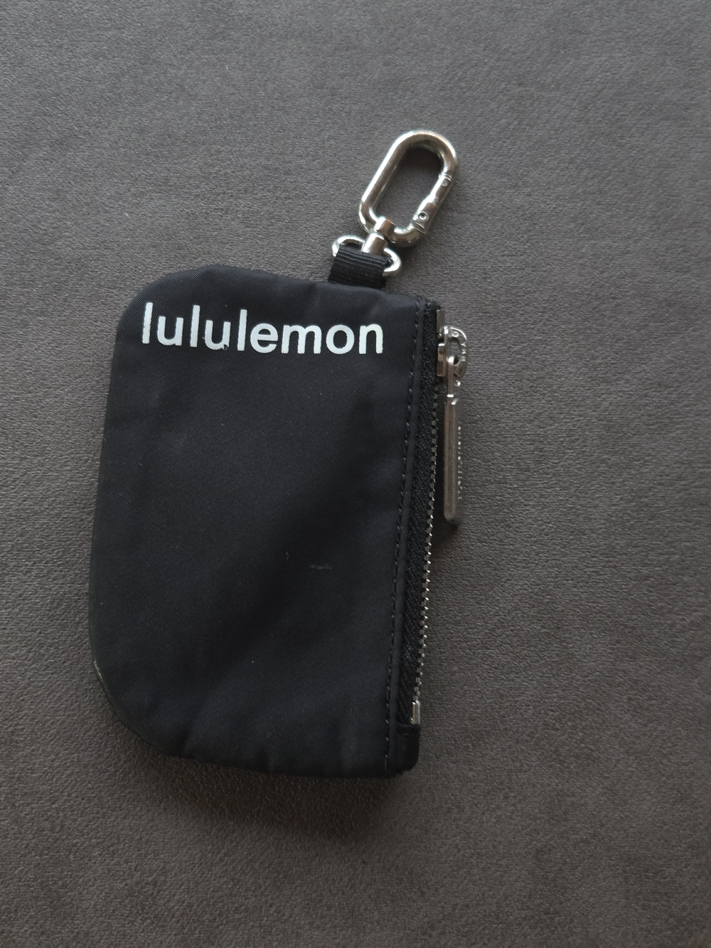lululemon Clippable Card Pouch Black